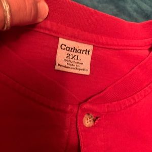 Carhartt 2X Men’s long sleeve shirt